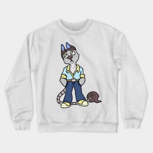 With Your Ears Down To The Ground Crewneck Sweatshirt
